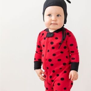 Hanna Andersson Ladybug Costume/Sleeper